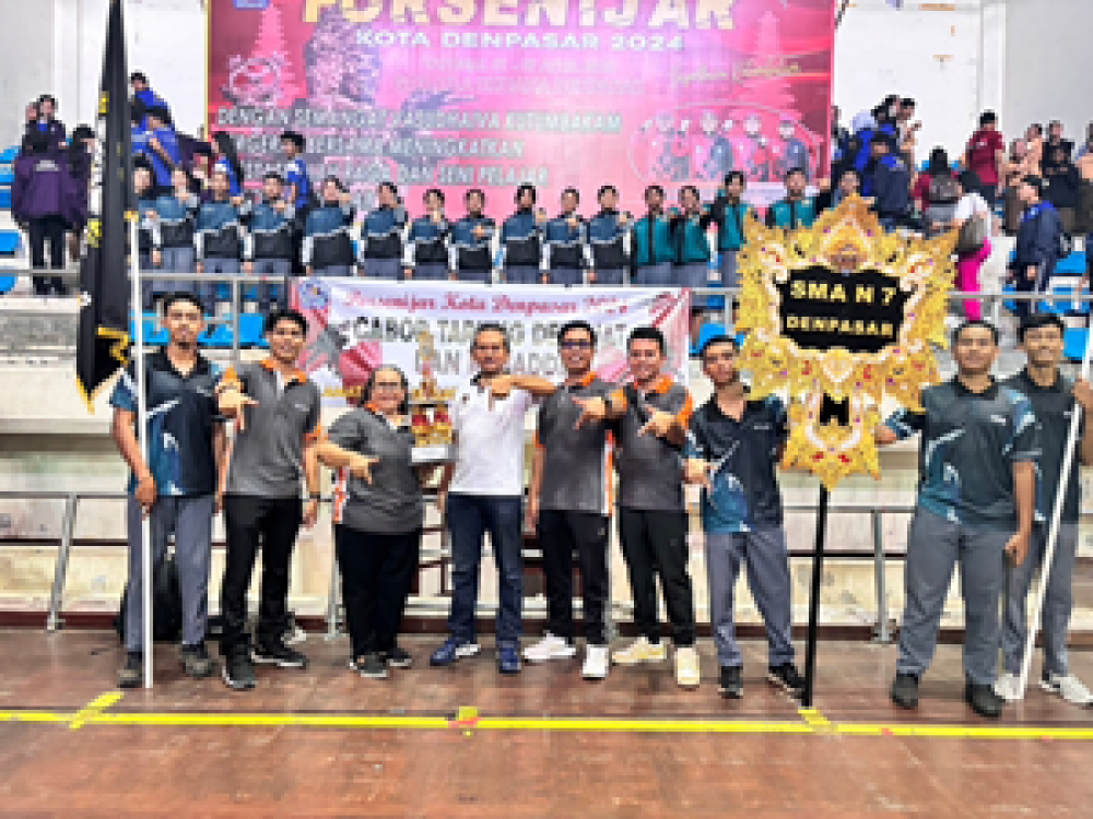 SMAN 7 Denpasar Berhasil Mengharumkan Namanya Kembali Dalam Pekan Olahraga dan Seni Pelajar se-Kota Denpasar
